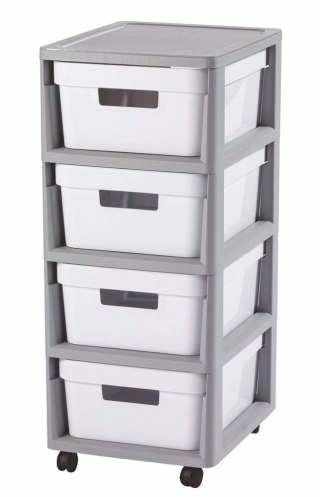 Curver Infinity Regał Biało-Szary 44l