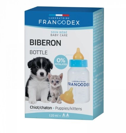 Francodex Butelka Dla Szczeniąt/Kociąt 120ml