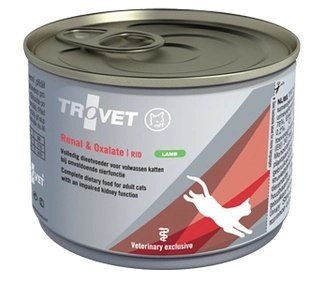 TROVET RID Renal & Oxalate Jagnięcina Dla Kota 200g
