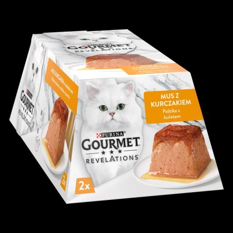 GOURMET Revelations Mus Z Kurczakiem 2x57g