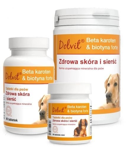 Dolfos Dolvit Beta Karoten & Biotyna Forte Proszek 1kg