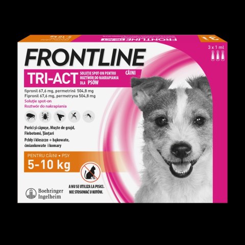 FRONTLINE Tri-Act Dla Psów 3x1ml