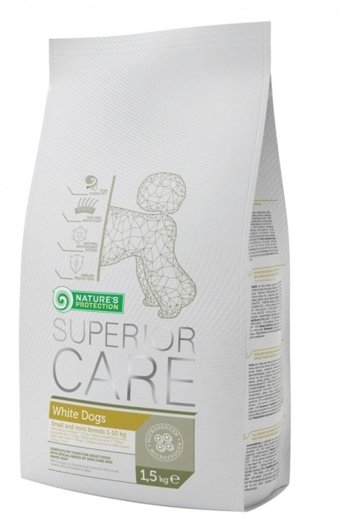 Nature's Protection Superior Care White Dogs Adult Small Breed With Lamb 400g