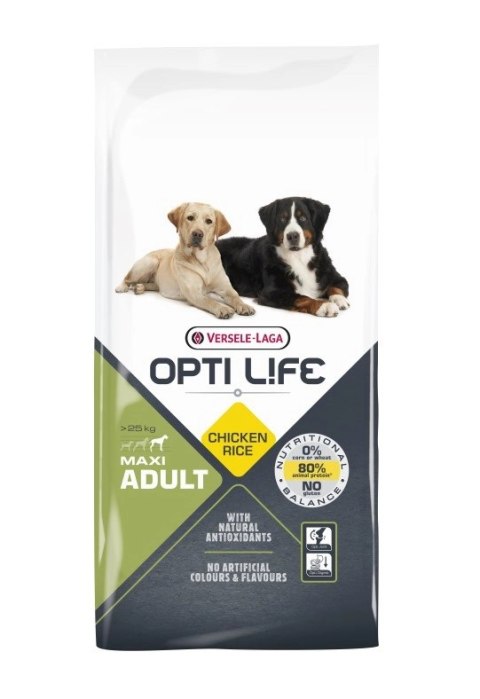 Versele-Laga Opti Life Adult Maxi Kurczak Z Ryżem 12,5kg