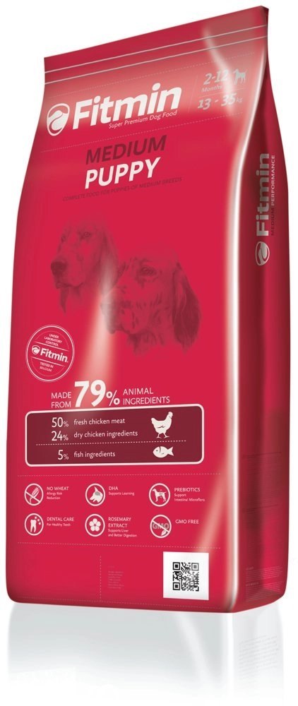 Fitmin Medium Puppy Kurczak 15kg
