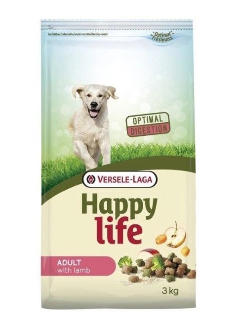 Versele-Laga Happy Life Adult Z Jagnięciną 3kg