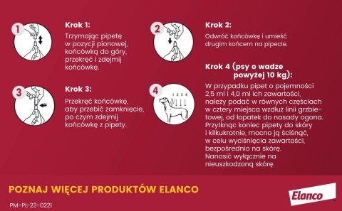 Bayer Advantix Krople Na Kleszcze I Pchły 2,5ml