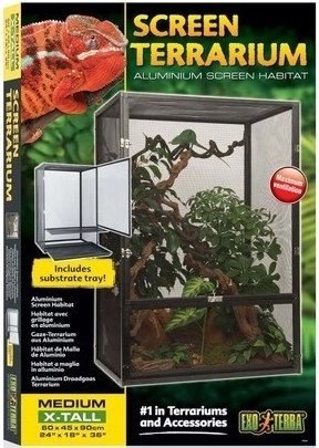 Exoterra Terrarium Siatkowe M Wysokie