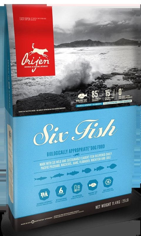 Orijen Six Fish Dog 11,4kg