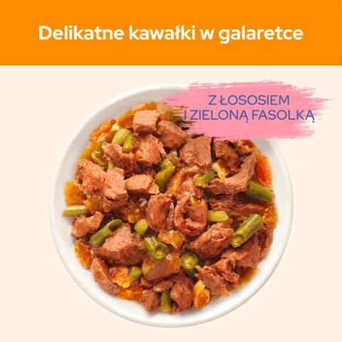Purina Cat Chow Adult Łosoś I Zielona Fasolka 85g
