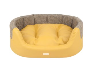 AMIPLAY Legowisko Elipsa Morgan Żółte M