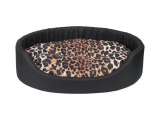 AMIPLAY Legowisko Owalne Fun Czarne L