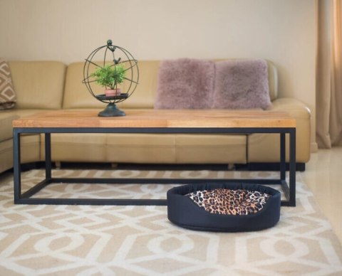 AMIPLAY Legowisko Owalne Fun Czarne L