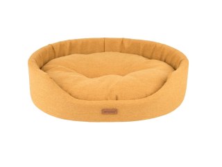 AMIPLAY Legowisko Owalne Montana Żółte L