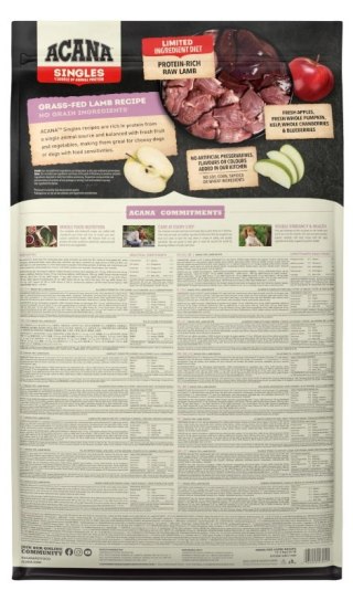 Acana Singles Grass-Fed Lamb 11,4kg