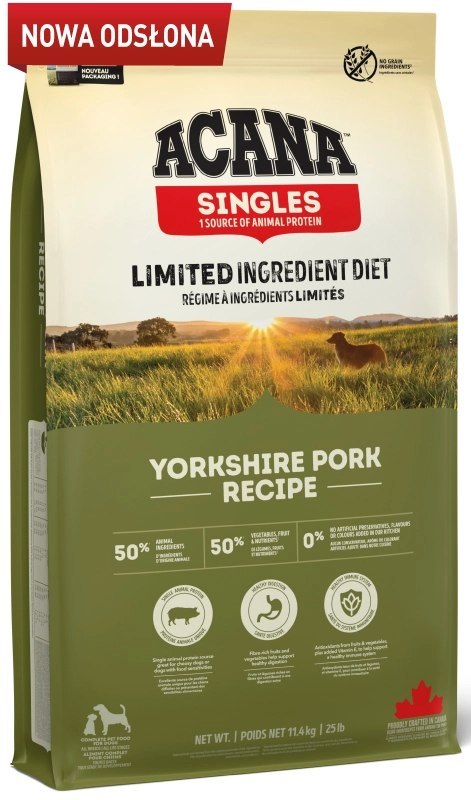 Acana Singles Yorkshire Pork 11,4kg
