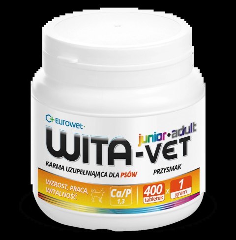 Eurowet Wita-Vet Junior +Aldut 400tab