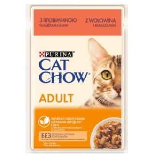 Purina Cat Chow Adult Wołowina Z Bakłażanem 85g