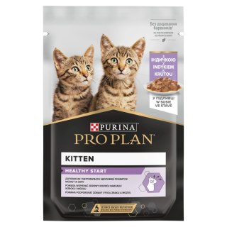 Purina Pro Plan Kitten Nutrisavour Indyk 85g
