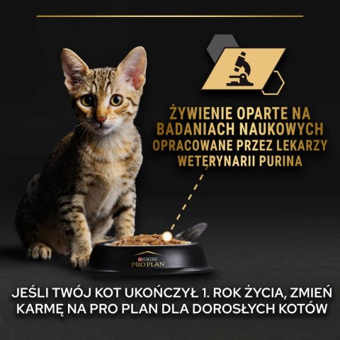 Purina Pro Plan Kitten Nutrisavour Indyk 85g