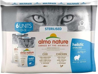 ALMO NATURE Holistic Sterilised Multipack 6x70g