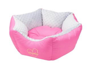 AMIPLAY Korona 2w1 Babydoll Jasnoszare M