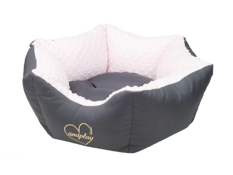 AMIPLAY Korona 2w1 Babydoll Różowe M