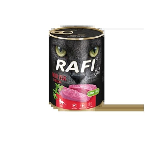 Dolina Noteci Rafi Cat Adult Z Cielęciną 400g