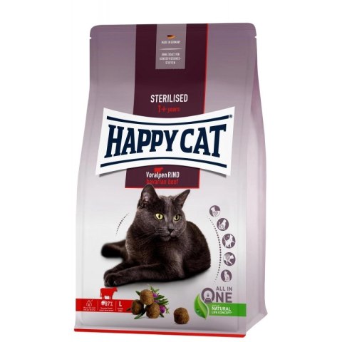 Happy Cat Sterilised Voralpen Rind Z Wołowiną 10kg