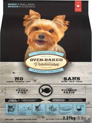 Oven Baked Tradition Dog Food Dog Food Adult Small Breed With Fish 2,27kg