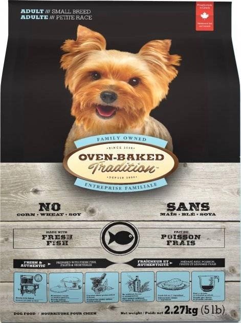 Oven Baked Tradition Dog Food Dog Food Adult Small Breed With Fish 2,27kg