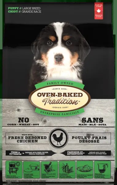 Oven Baked Tradition Dog Food Puppy Large Breed With Chicken 2,27kg