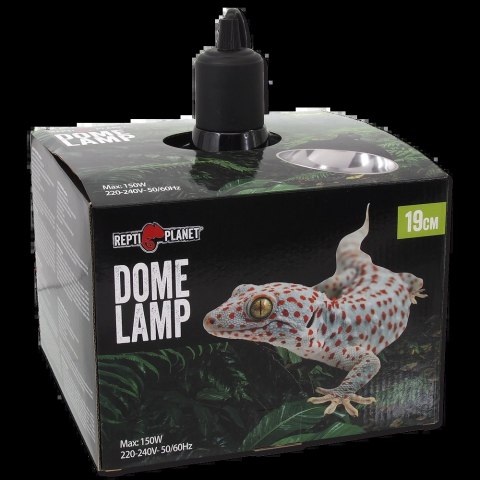 REPTI PLANET Wysoka Oprawka Z Kloszem 19cm 150W