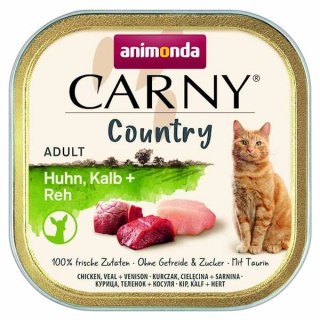 ANIMONDA Carny Country Adult Kurczak,Cielęcina i Sarna 100g