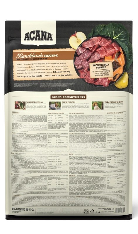 Acana Regionals Ranchlands Dog 6kg