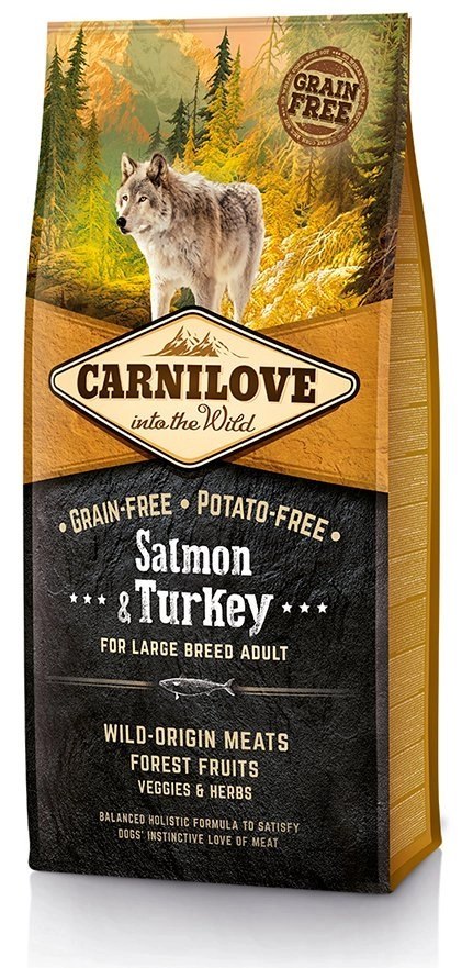 Carnilove Salmon & Turkey For Large Breed Adult 12kg