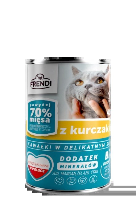 Frendi Kawałki W Delikatnym Sosie Z Kurczakiem 400g