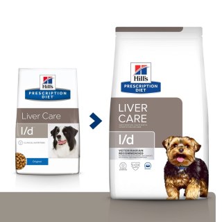 Hill's PD Prescription Diet Canine l/d Liver Care 10kg