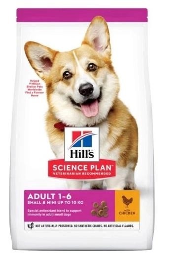 Hill's Science Plan Canine Adult Small & Mini Kurczak 1,5kg