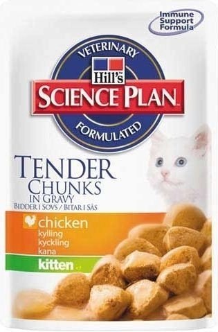 Hill's Science Plan Feline Kitten Kurczak 85g