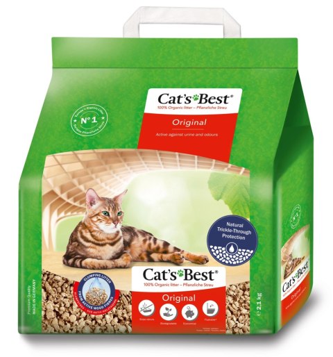 JRS Cats Best Eko Plus - Żwirek Drewniany Zbrylający 5l / 2,1kg