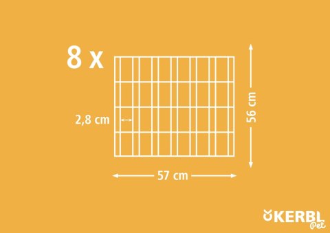 KERBL Kojec 8-kątny Dla Królików