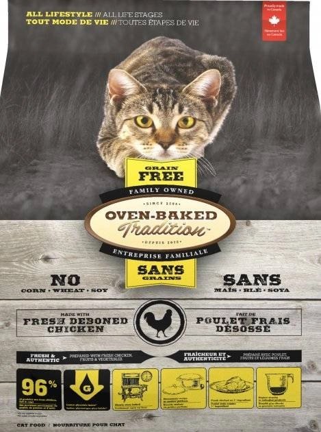 Oven Baked Tradition Cat Food Grain Free With Chicken 1,13kg