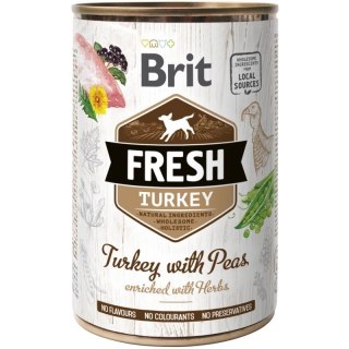 Brit Fresh Turkey With Peas 400g