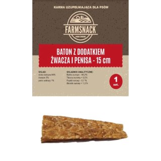 FarmSnack Baton Z Dodatkiem Żwacza I Penisa 15cm