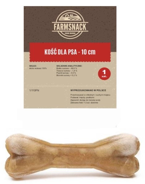 FarmSnack Kość Dla Psa Wołowa 10cm