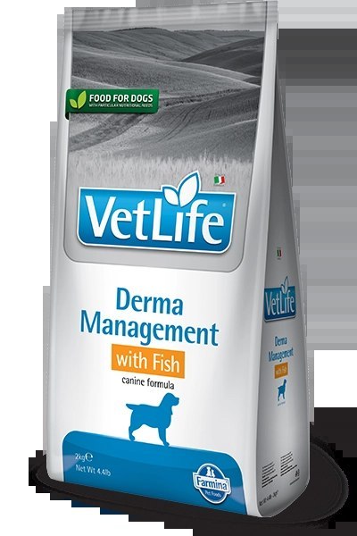 Farmina Vet Life Dog Derma Management With Fish 12kg