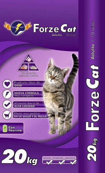 Forzecat 60% MIĘSA i RYB. Bez GMO 20kg