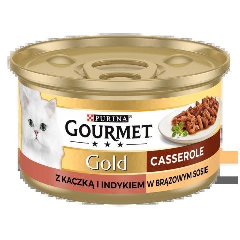 Purina Gourmet Gold kaczka/indyk w sosie 85g