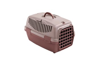 Zolux Transporter Gulliver 1 Z Plastikowymi Drzwiczkami Różowo-Brązowy